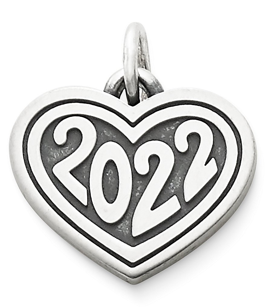 James Avery Jewelry Heart 2022 Year Charm