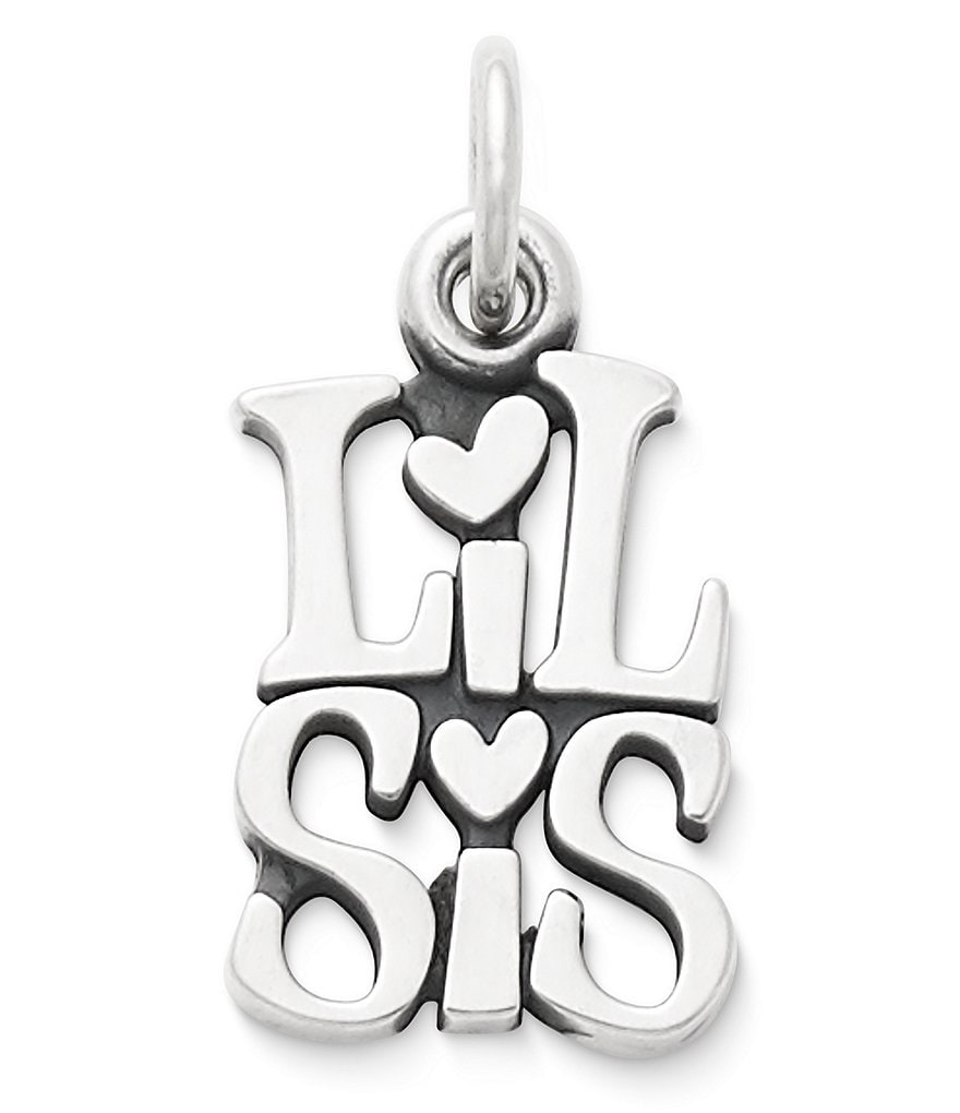 James Avery Lil Sis Charm