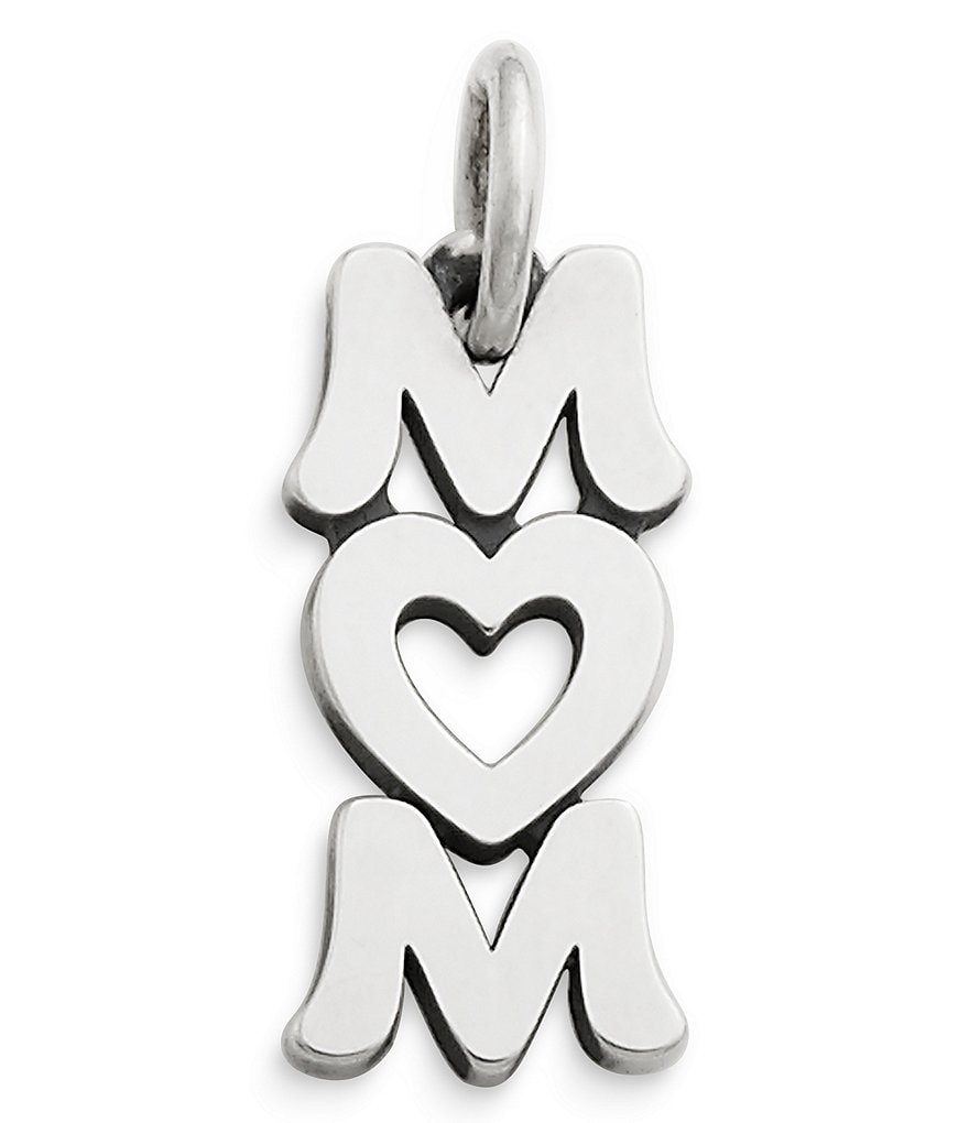 James Avery Love You Mom Sterling Silver Charm