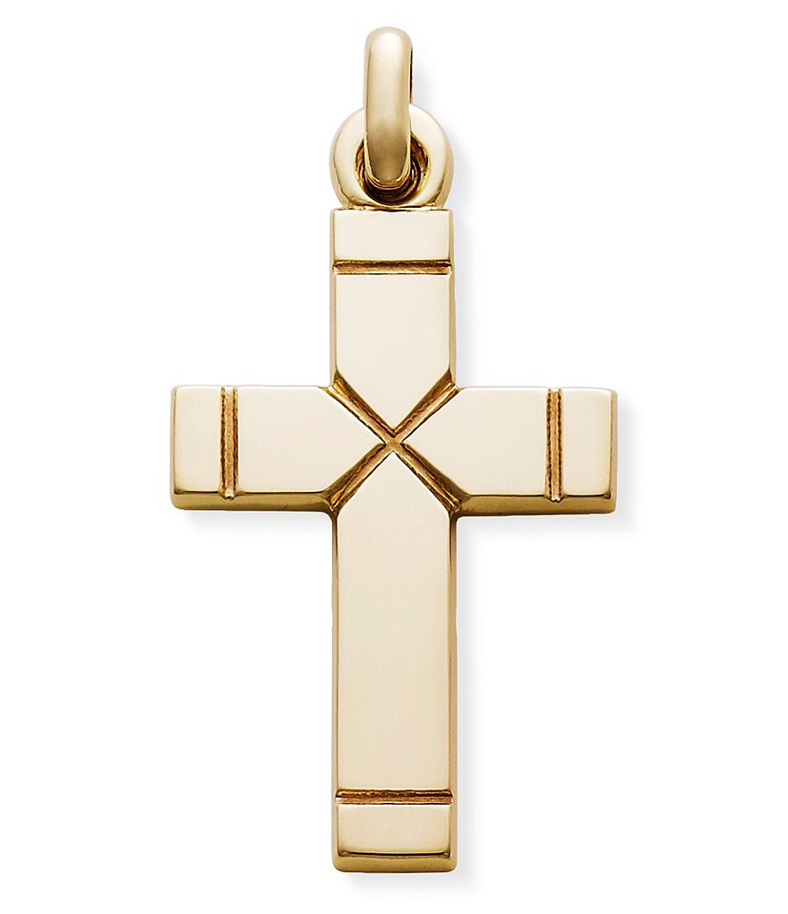 James Avery Medium Plain Latin Cross Pendant
