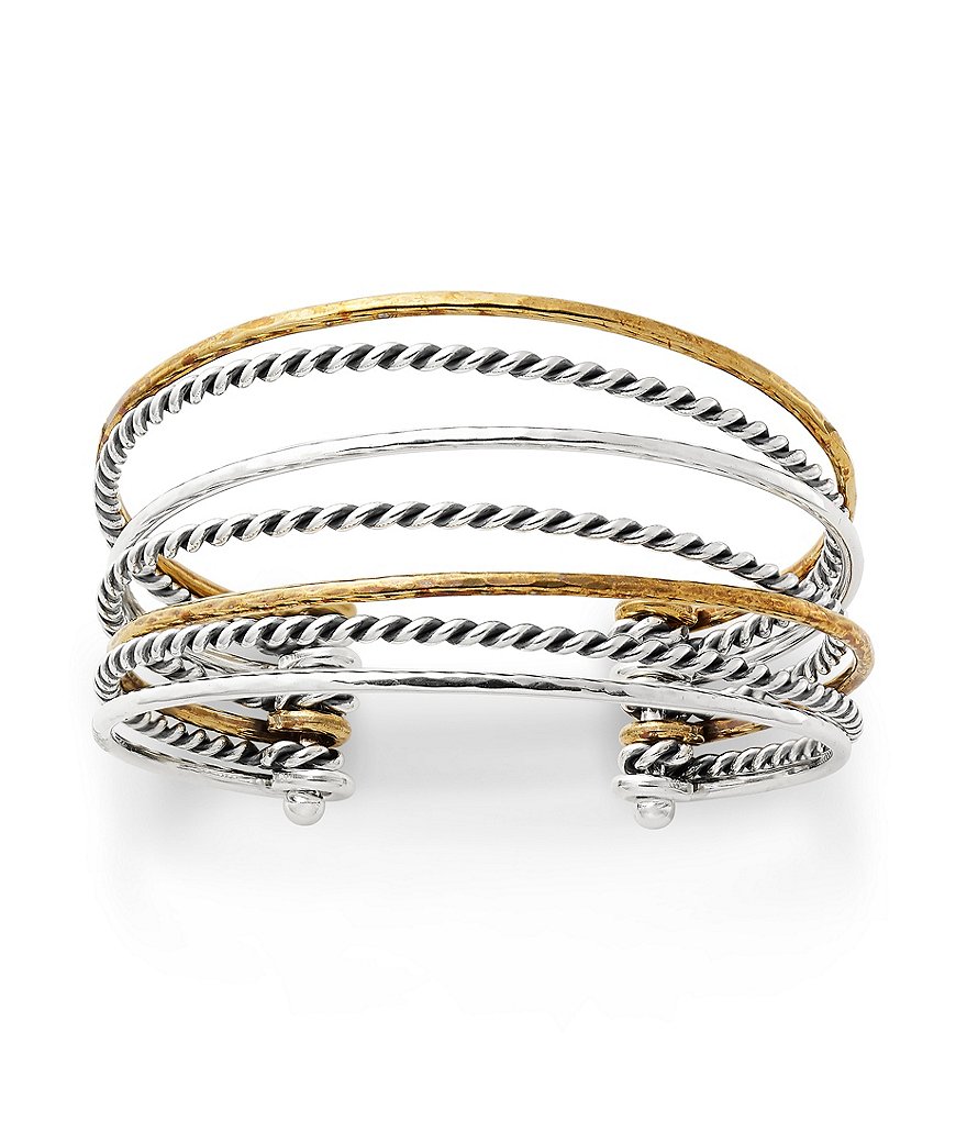 James Avery Multi-Layered Cuff Bracelet