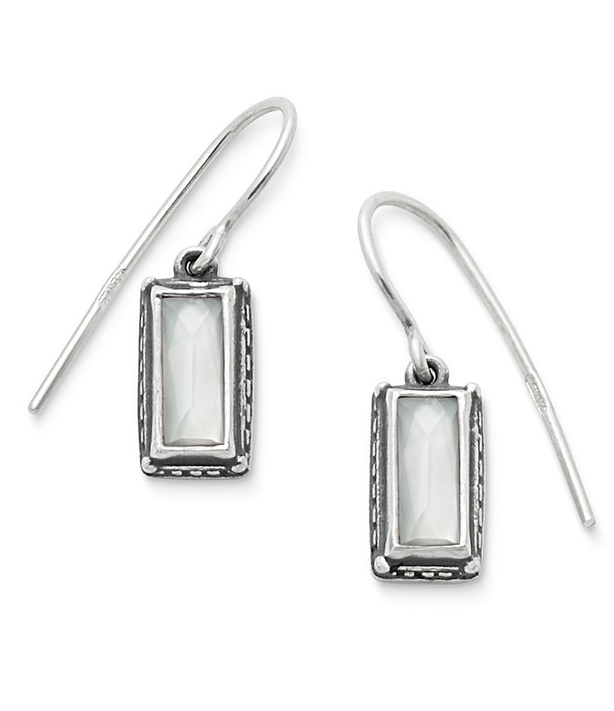 James Avery Palais Blanc Doublet Ear Hooks