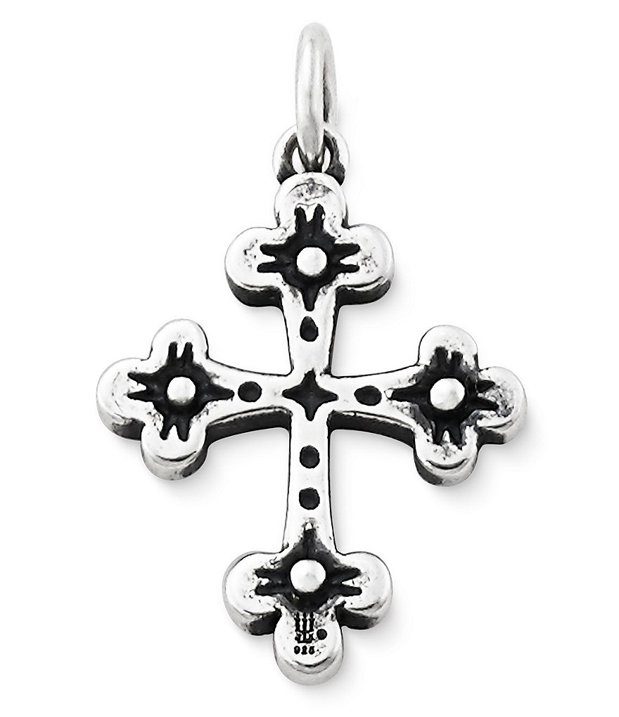 James Avery Petite Blossom Cross Pendant