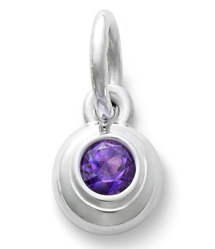 James Avery Remembrance Pendant with Amethyst