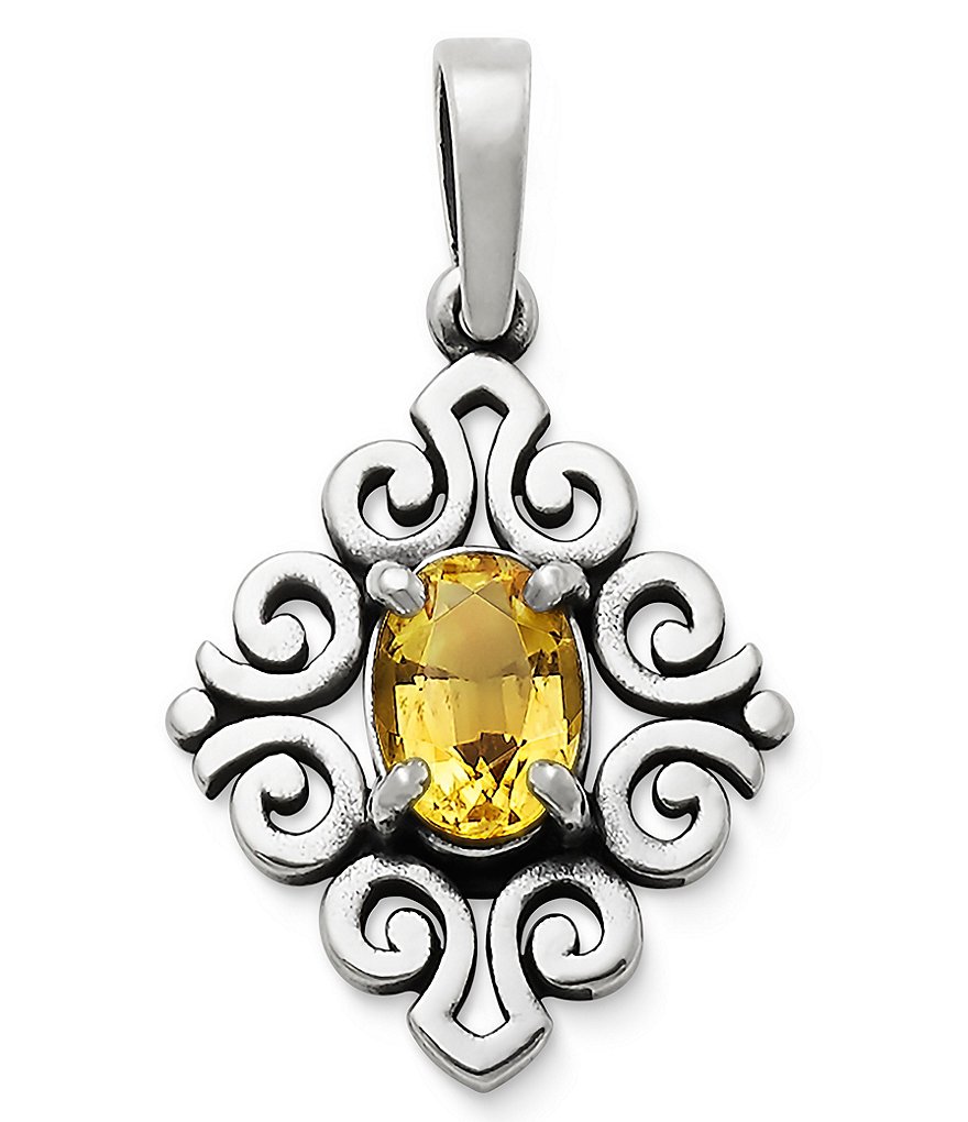 James Avery Scrolled Pendant