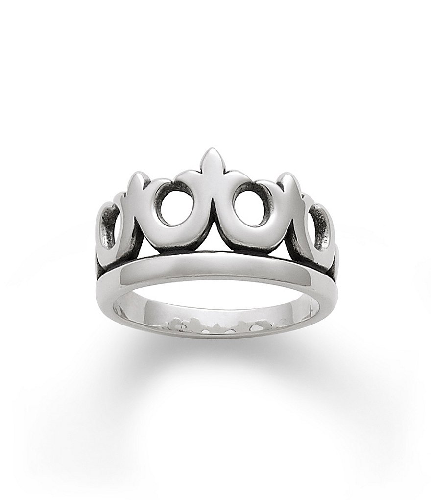 James Avery Sterling Silver Crown Ring
