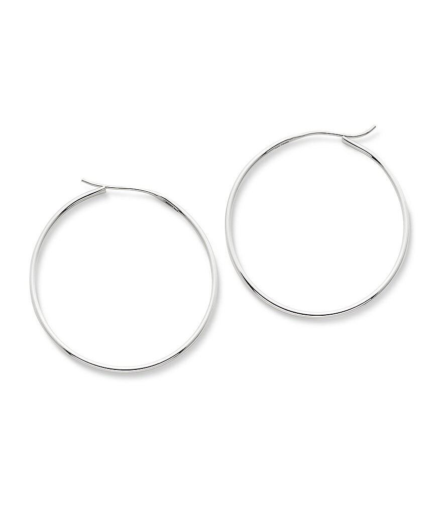 James Avery Swedged Hoop Earrings