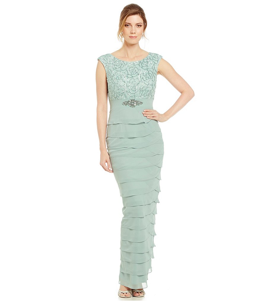 Jessica Howard Layered Lace Dress