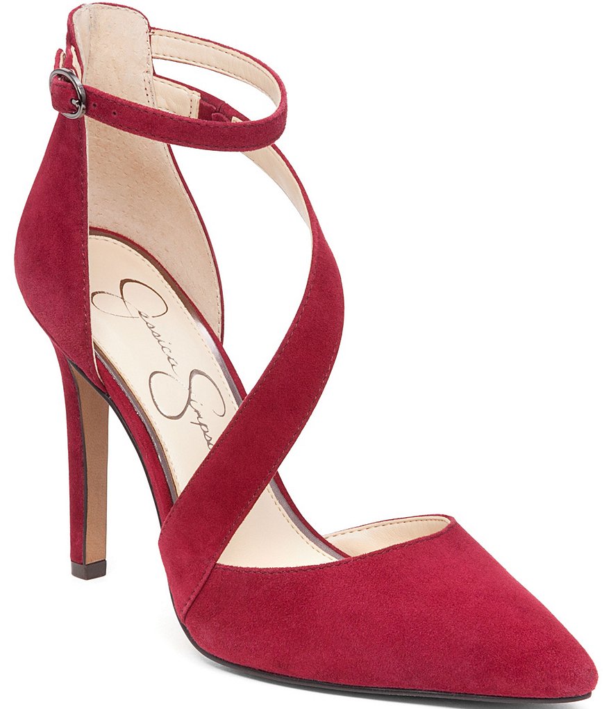 Jessica Simpson Castana d´Orsay Pumps