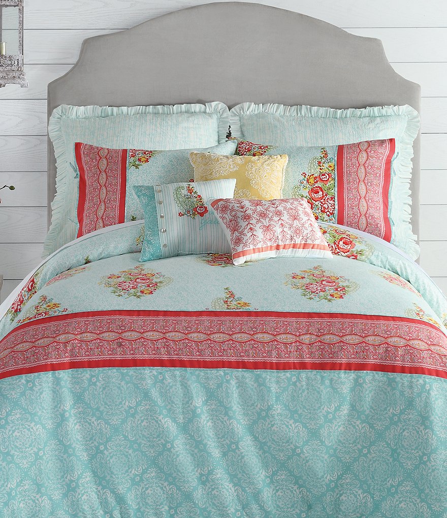 Jessica Simpson Ellie Floral Paisley Comforter Mini Set