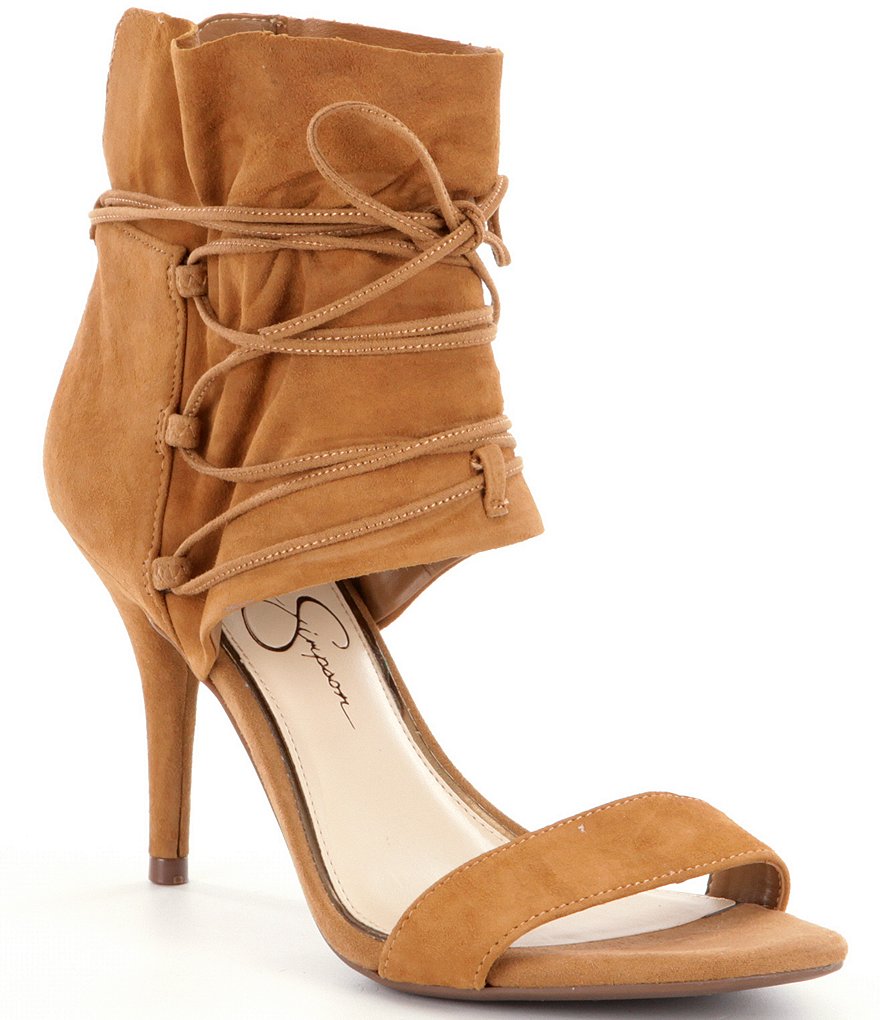 Jessica Simpson Madeena Lace-Up Pumps