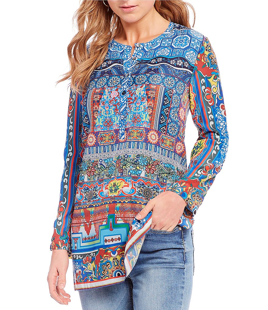 John Mark Printed Tunic
