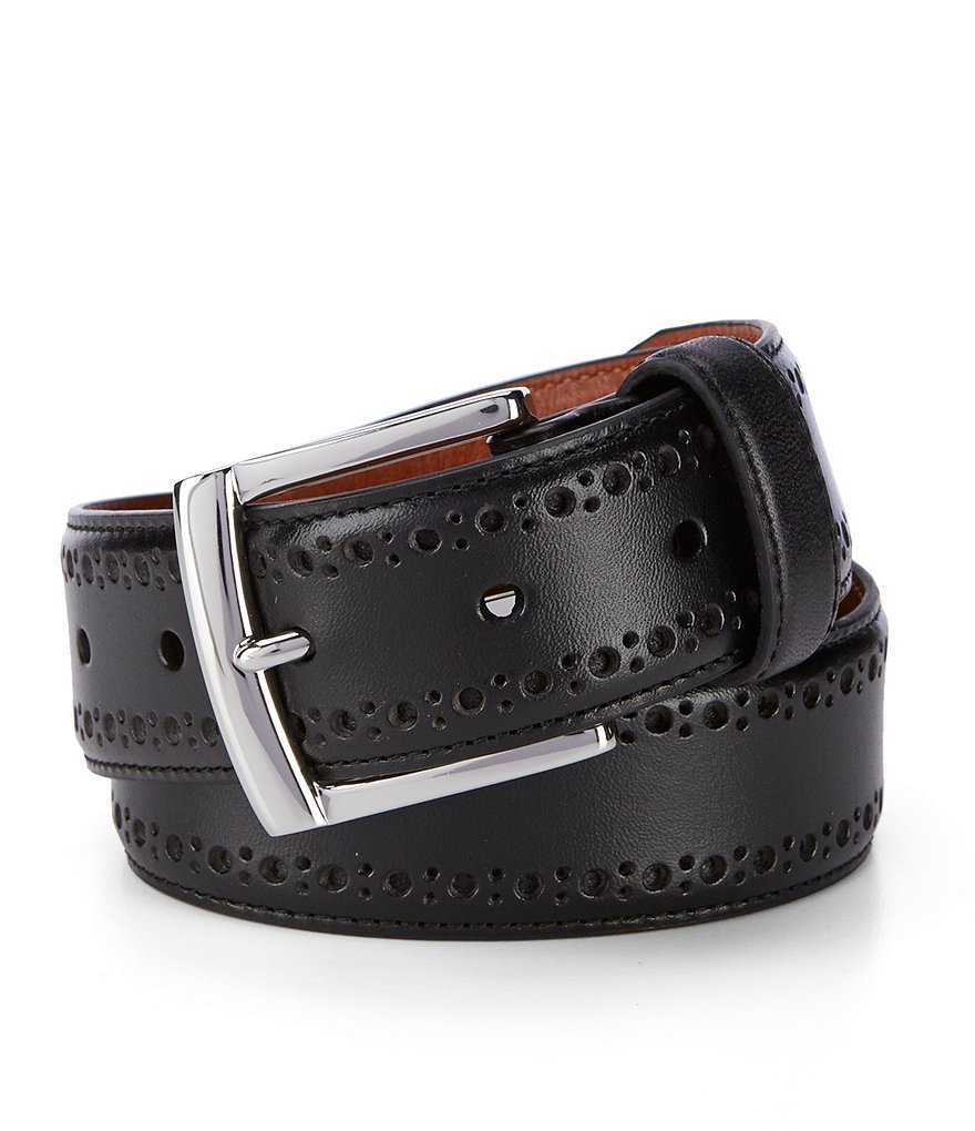 Johnston & Murphy Perforated Belt