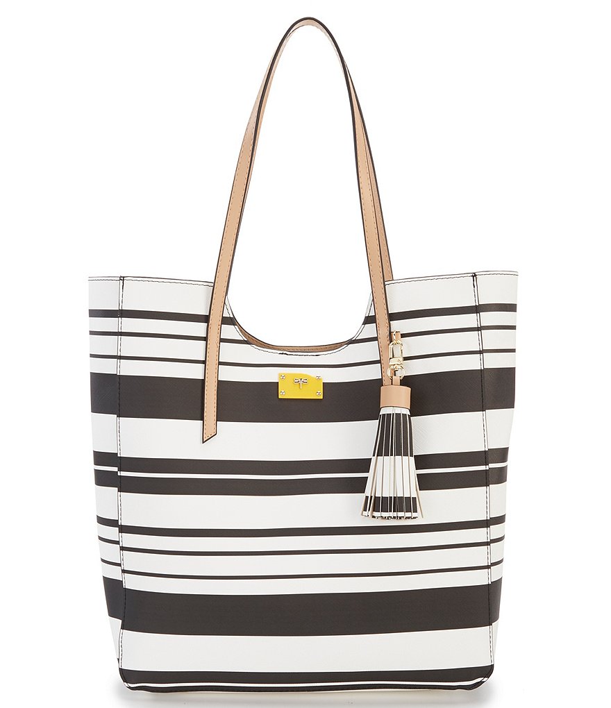 Kate Landry Cubana Stripe Tote
