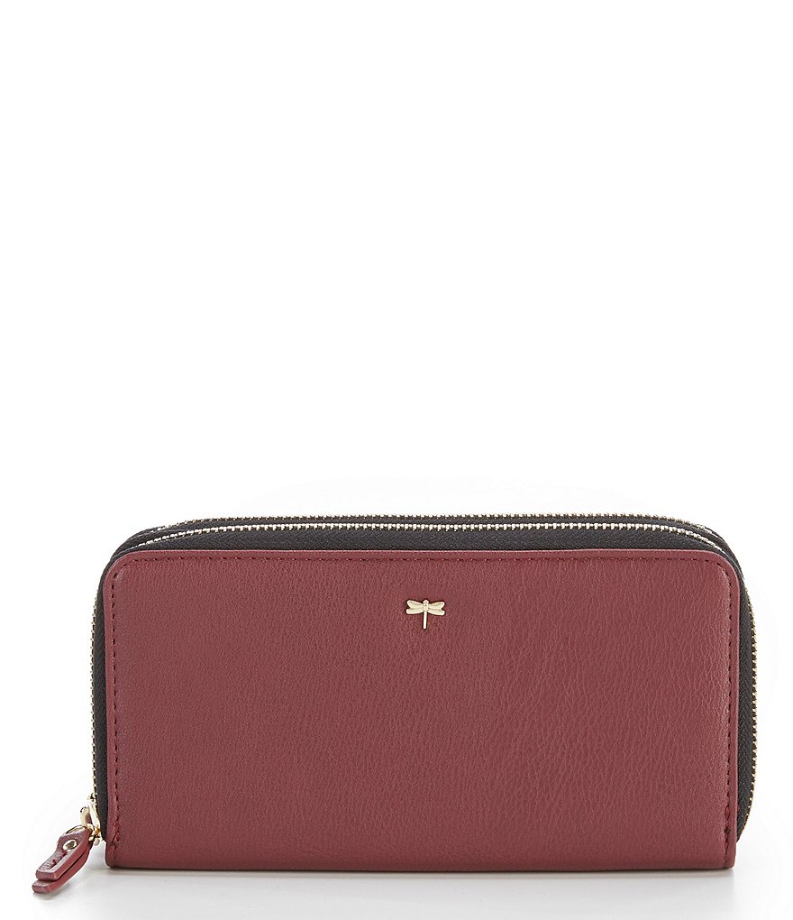 Kate Landry Double Zip-Around Wallet