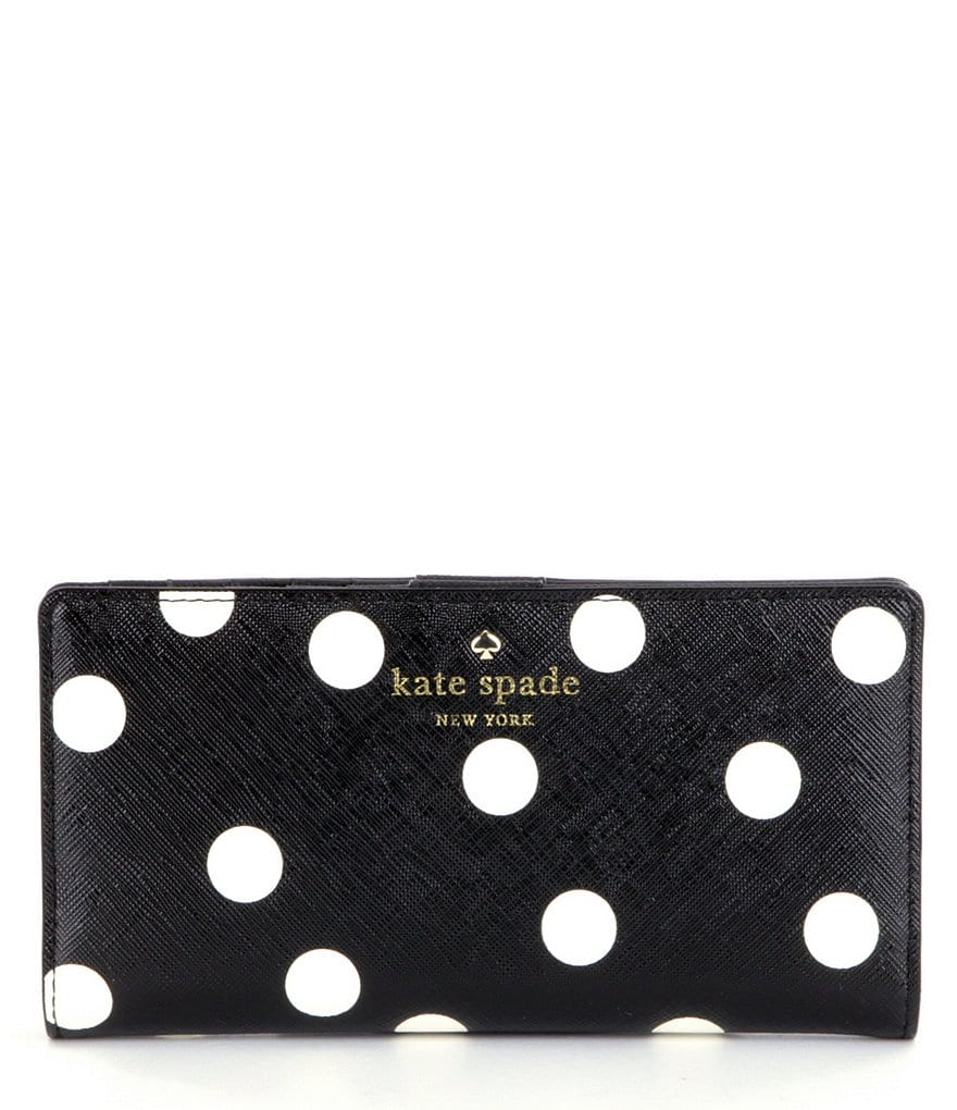 kate spade new york Cedar Street Stacy Dotted Continental Wallet