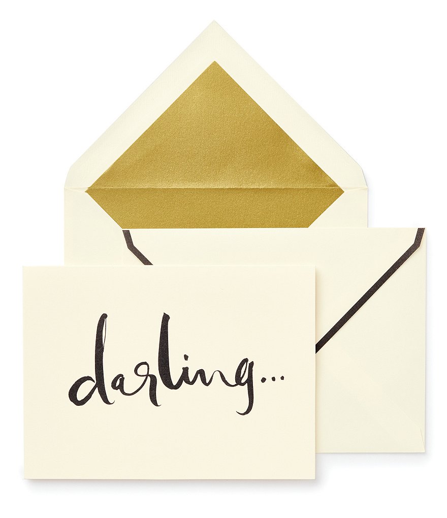 kate spade new york Darling Notecard Set