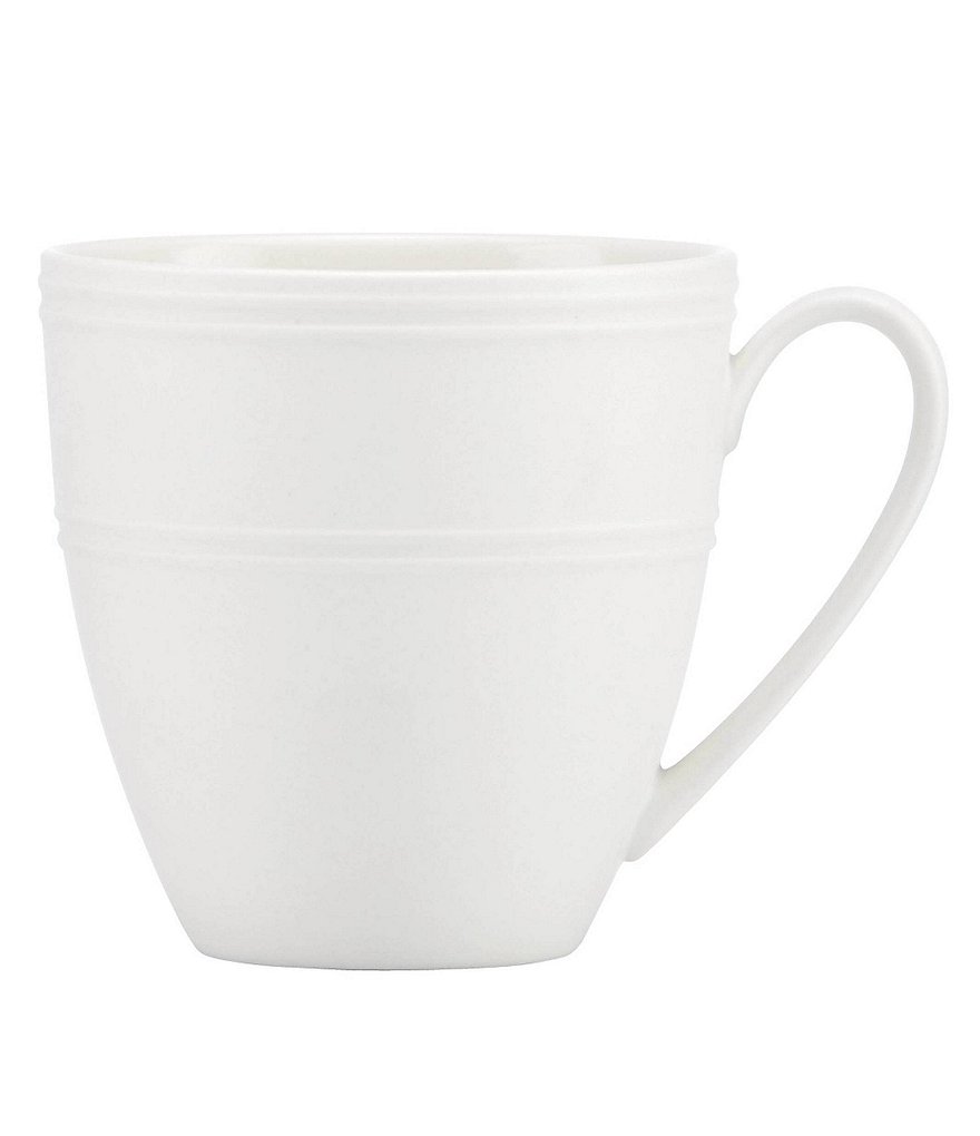 kate spade new york Fair Harbor Channel-Rimmed Stoneware Mug