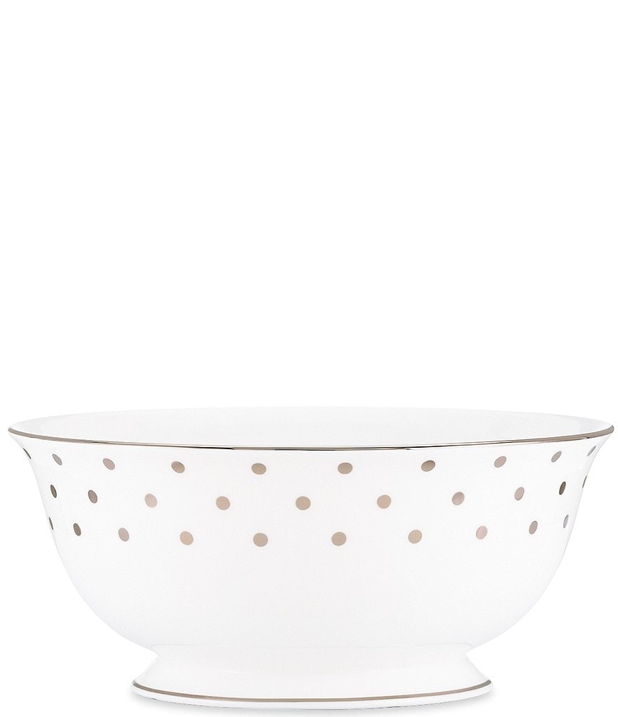 kate spade new york Larabee Road Platinum China 8.5#double; Serving Bowl