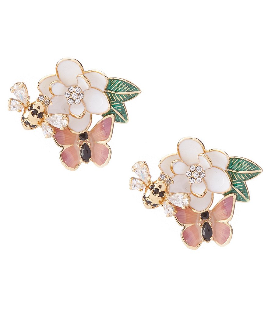 kate spade new york Swamp Cluster Stud Earring