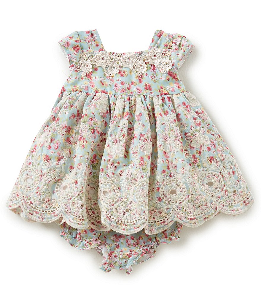 Laura Ashley London Baby Girls Newborn-24 Months Floral-Print Dress