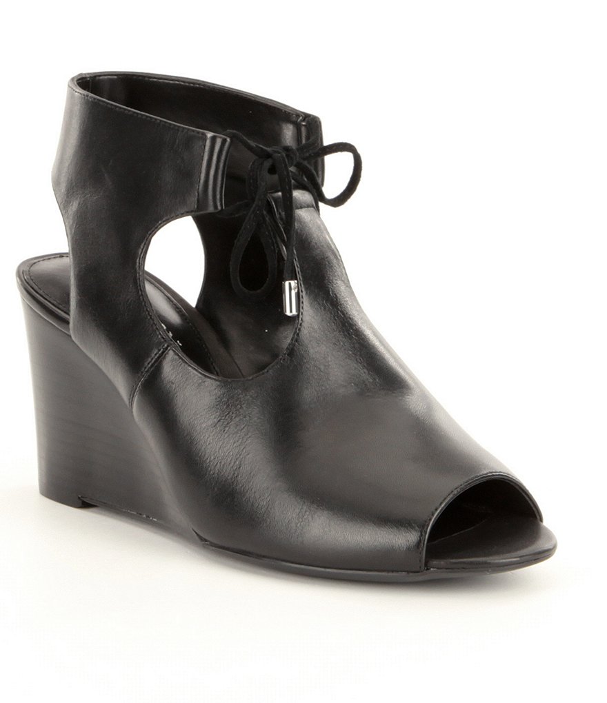 Lauren Ralph Lauren Alayna Wedge Booties