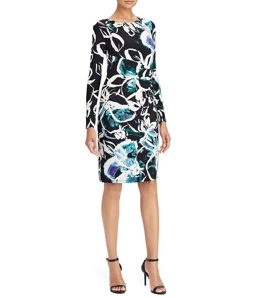 Lauren Ralph Lauren Floral Jersey Dress