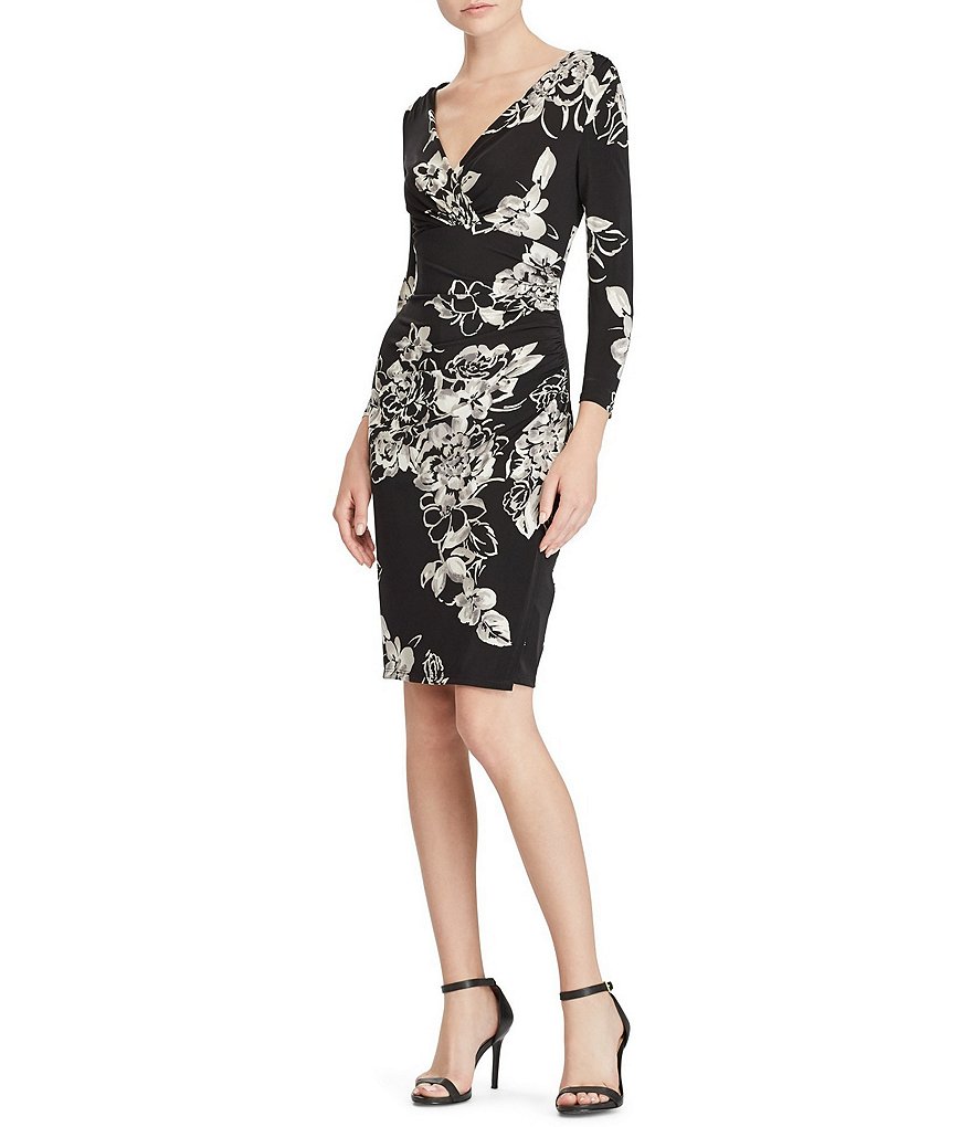 Lauren Ralph Lauren Floral Jersey Dress