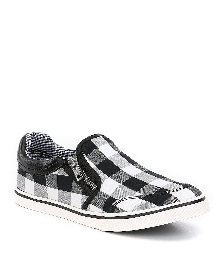 Lauren Ralph Lauren Jeorgia Gingham Slip-On Sneakers