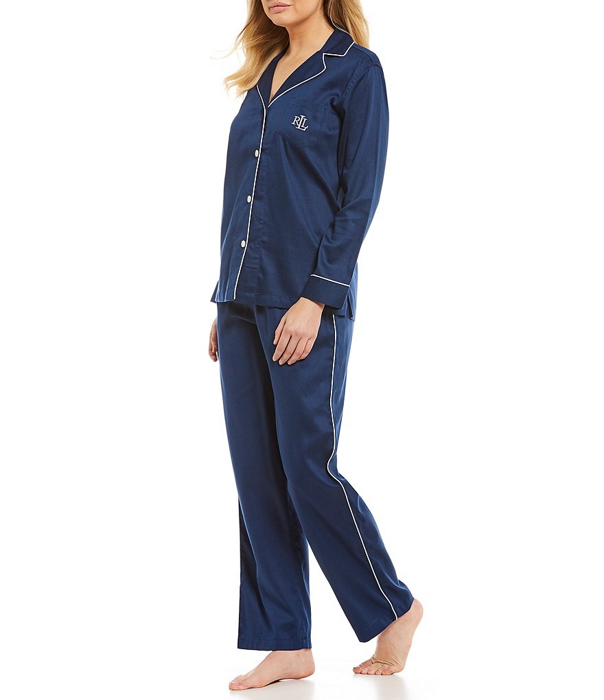 Lauren Ralph Lauren Sateen Classic Pajamas