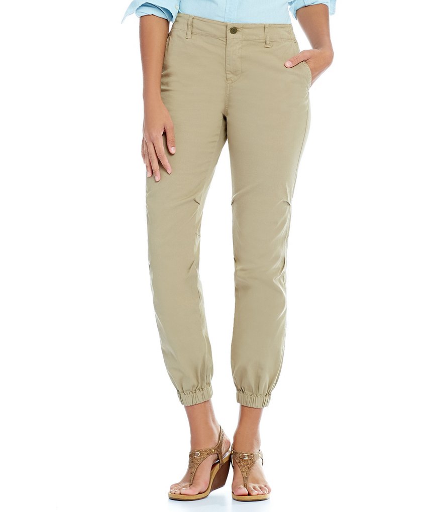Lauren Ralph Lauren Twill Tapered-Leg Pant