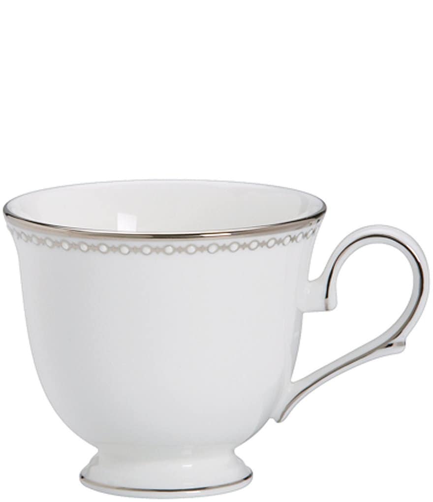 Lenox Classics Collection Pearl Platinum Bone China Cup