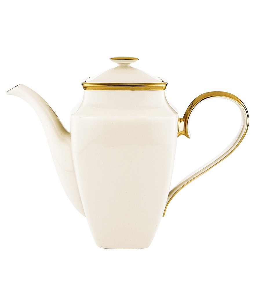 Lenox Eternal Ivory Square Coffee Pot