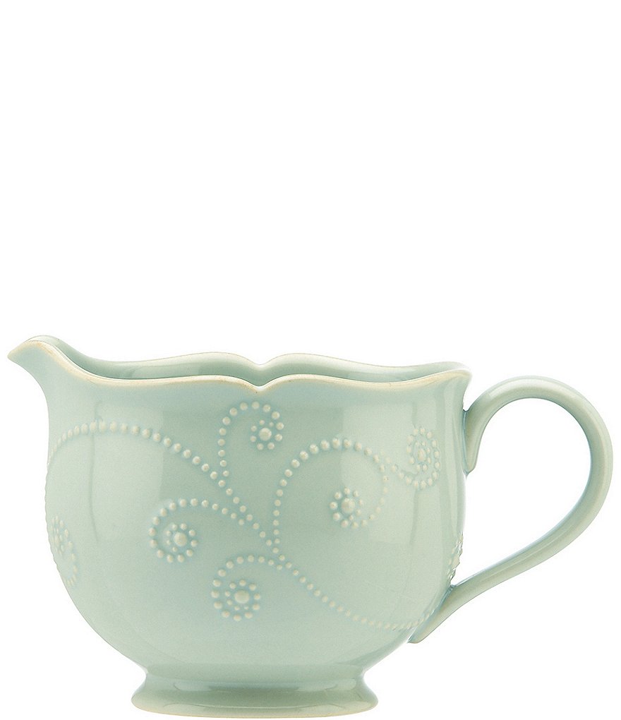 Lenox French Perle Scalloped Stoneware Gravy Boat