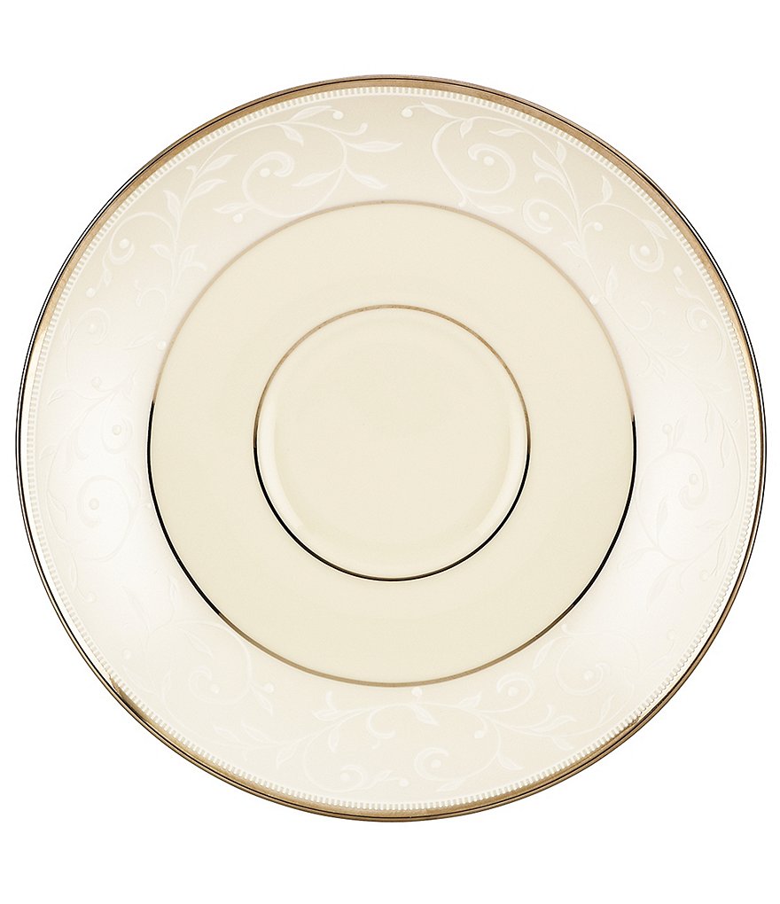 Lenox Pearl Innocence China Saucer
