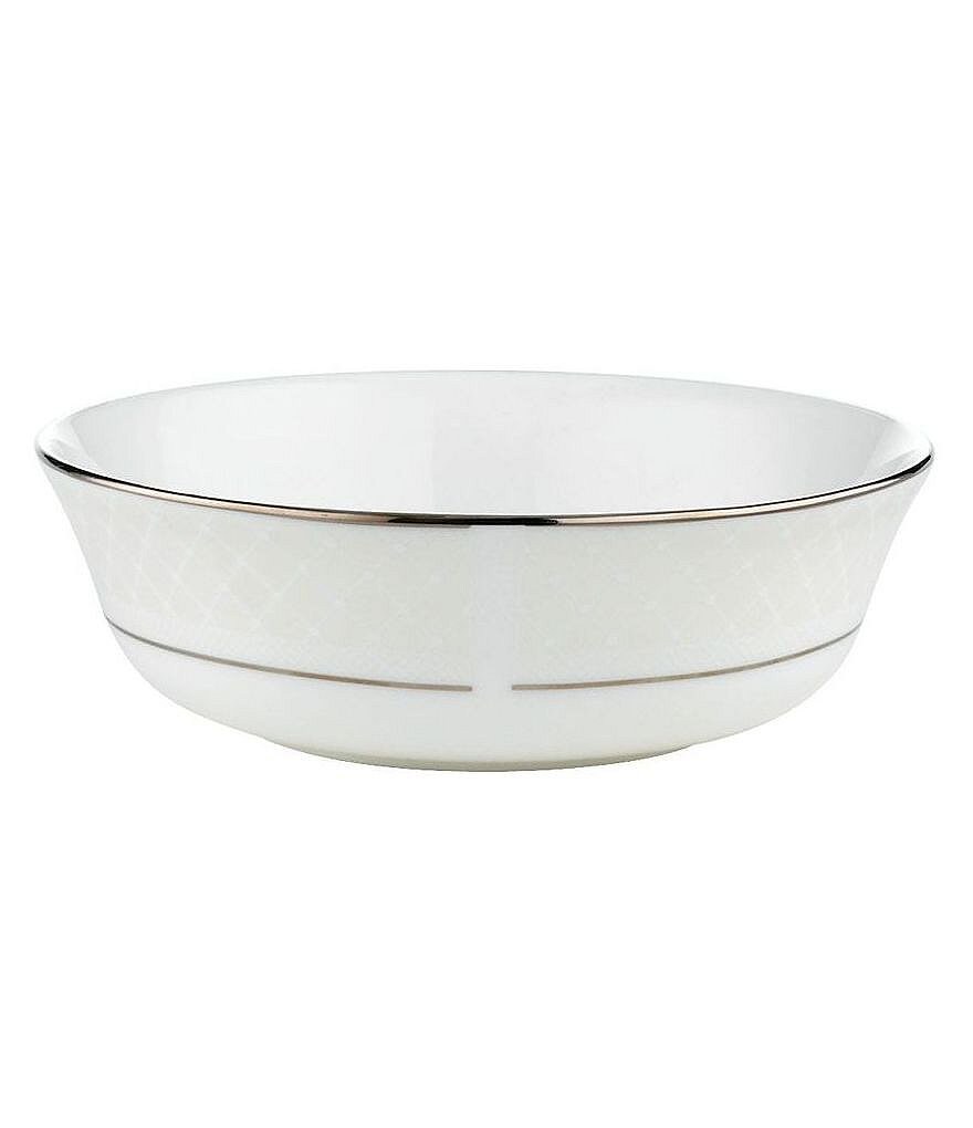 Lenox Venetian Lace Platinum Bone China All-Purpose Bowl