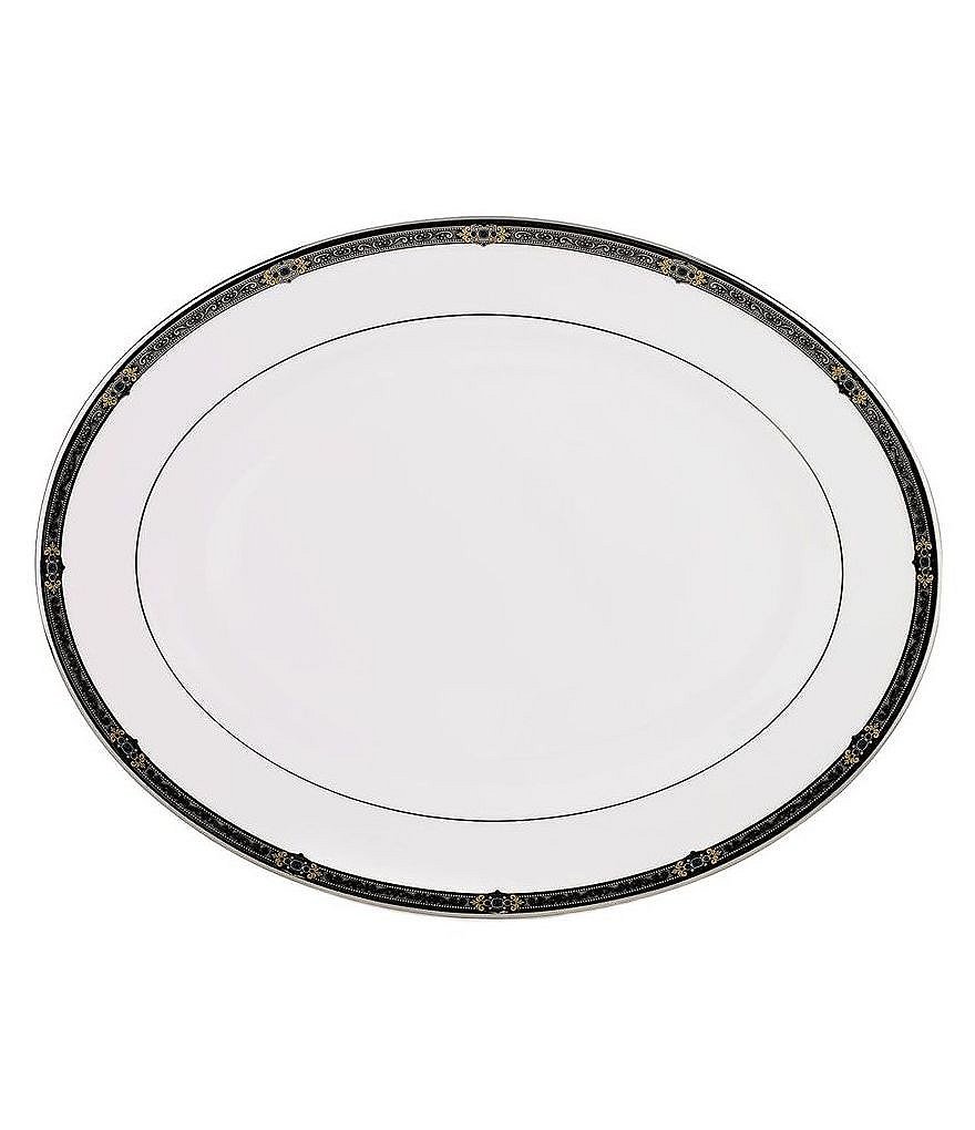 Lenox Vintage Jewel Bone China Oval Platter