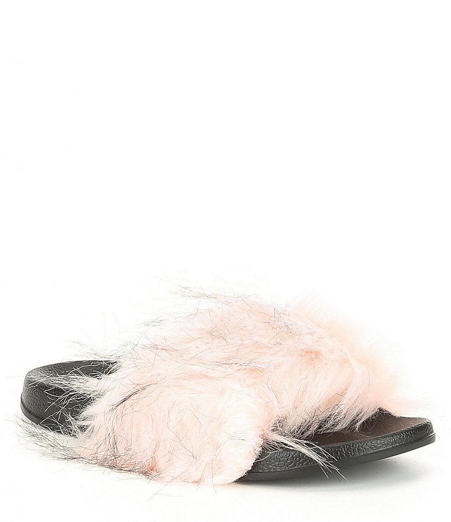 Levivel 1206 Faux Fur Slide