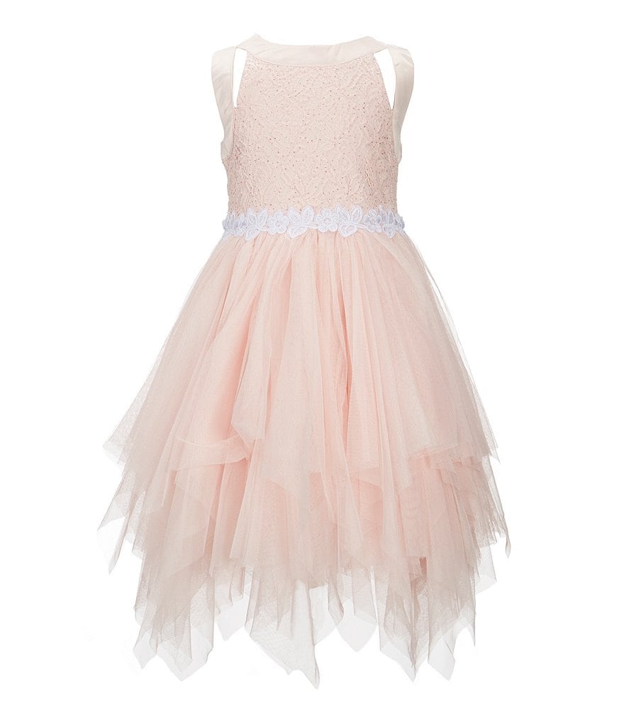 Little Angels by Us Angels Little Girls 2T-6X Lace/Tulle Tutu Dress
