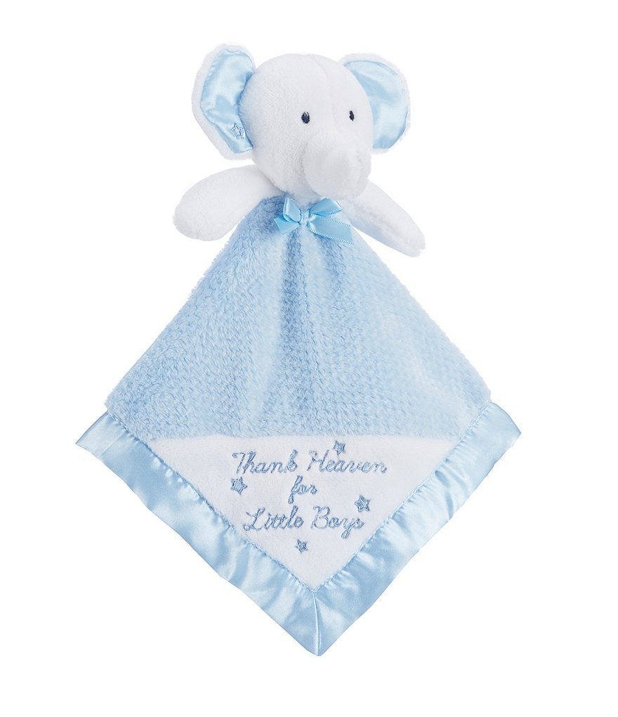 Little Me Baby Boys Thank Heaven For Little Boys Elephant Snuggle Buddy