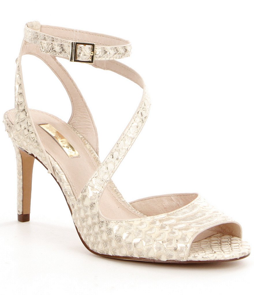 Louise Et Cie Kealy Python Embosses Dress Sandals