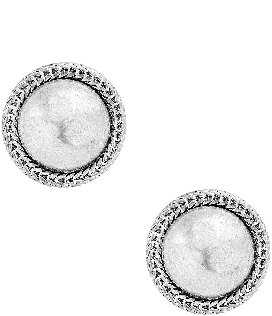 Lucky Brand Chain Bead Stud Earrings