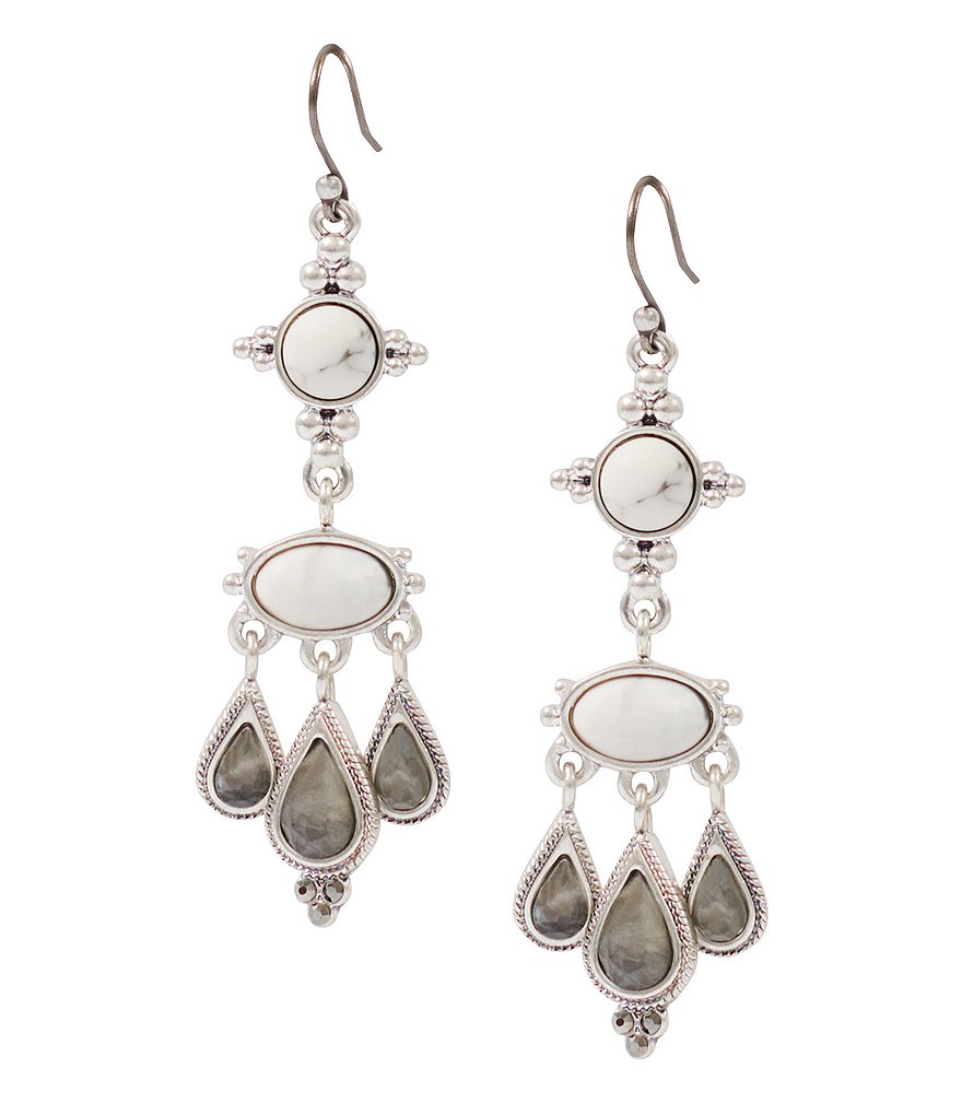 Lucky Brand Marble Drop Earrings