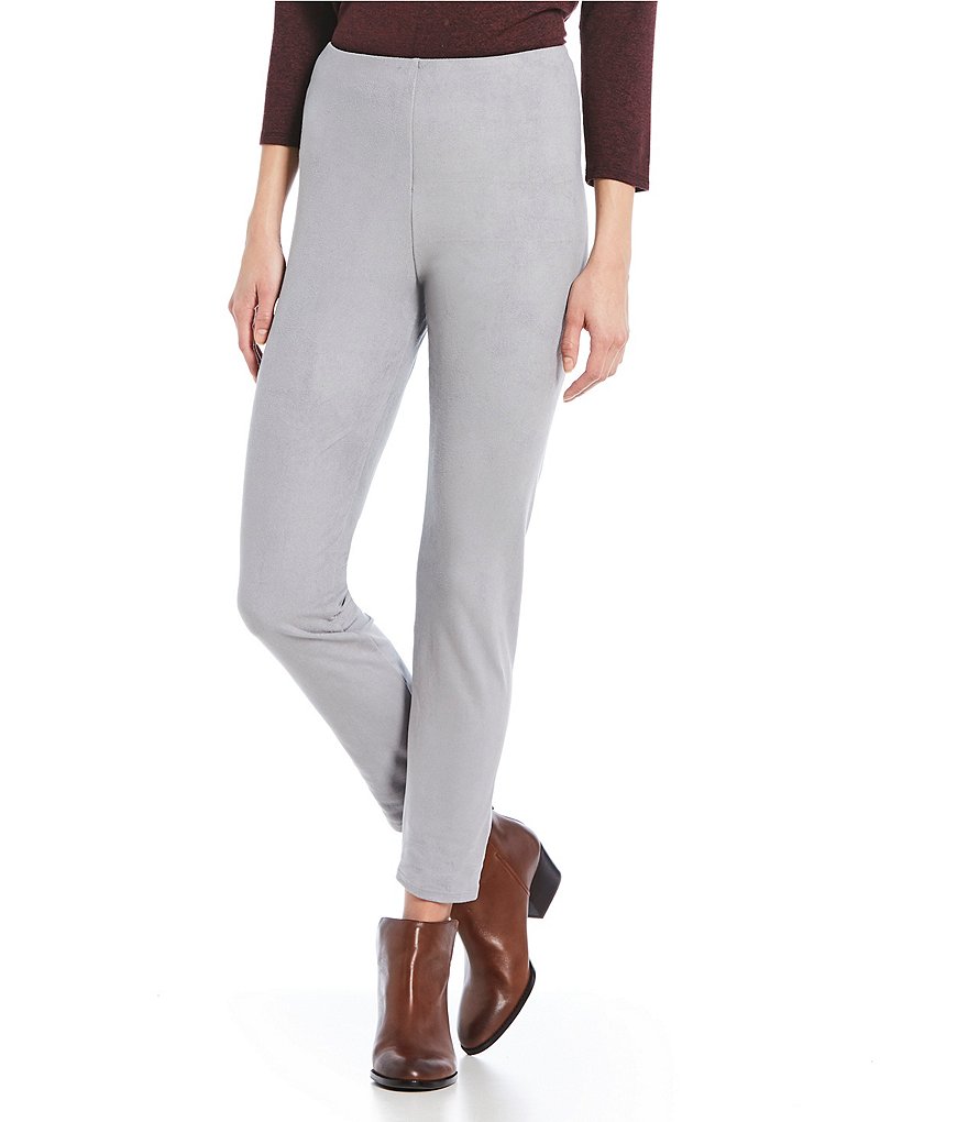 Lysse Hi Waist Suede Leggings
