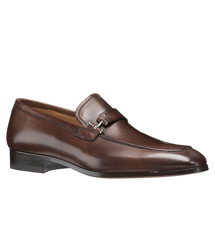 Magnanni Paseo Leather Strap Dress Loafers