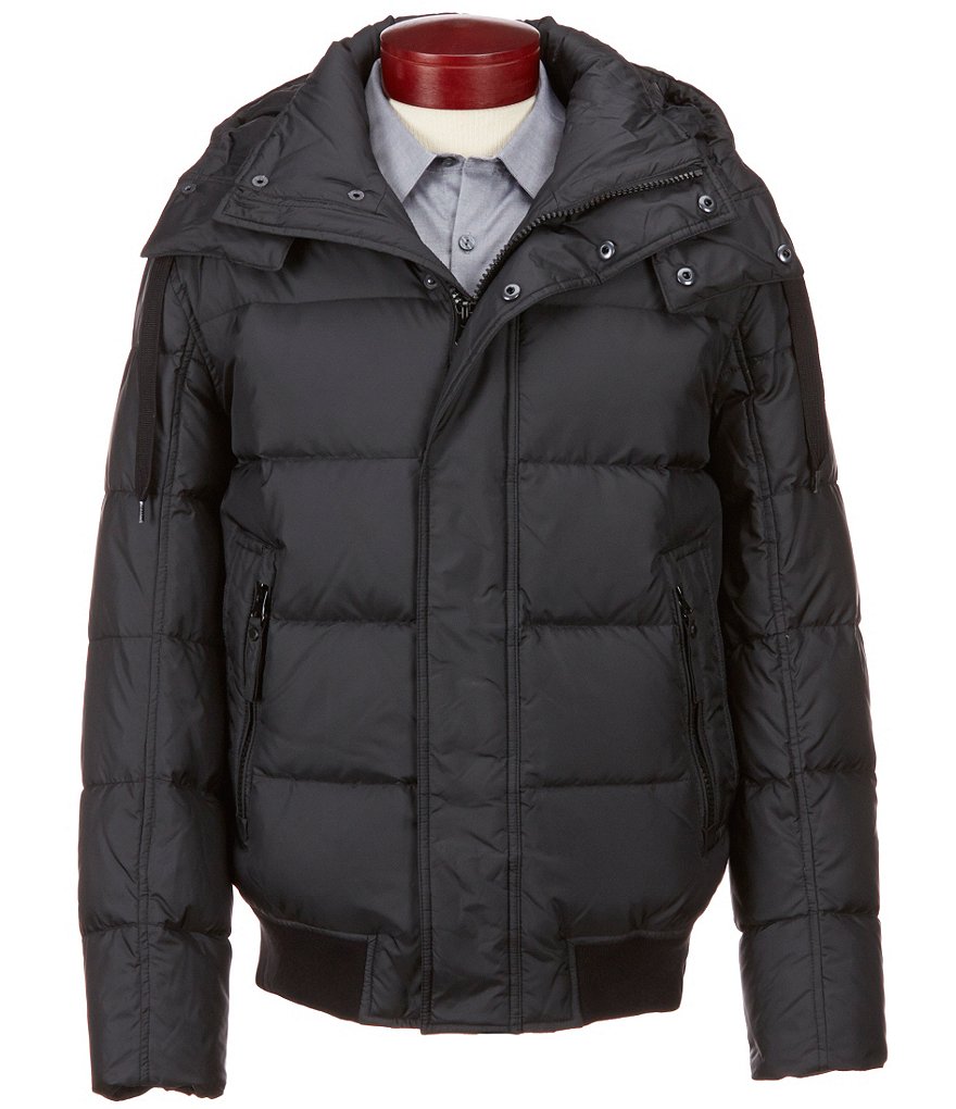 Marc New York Andrew Marc Eastham Down Bomber Jacket