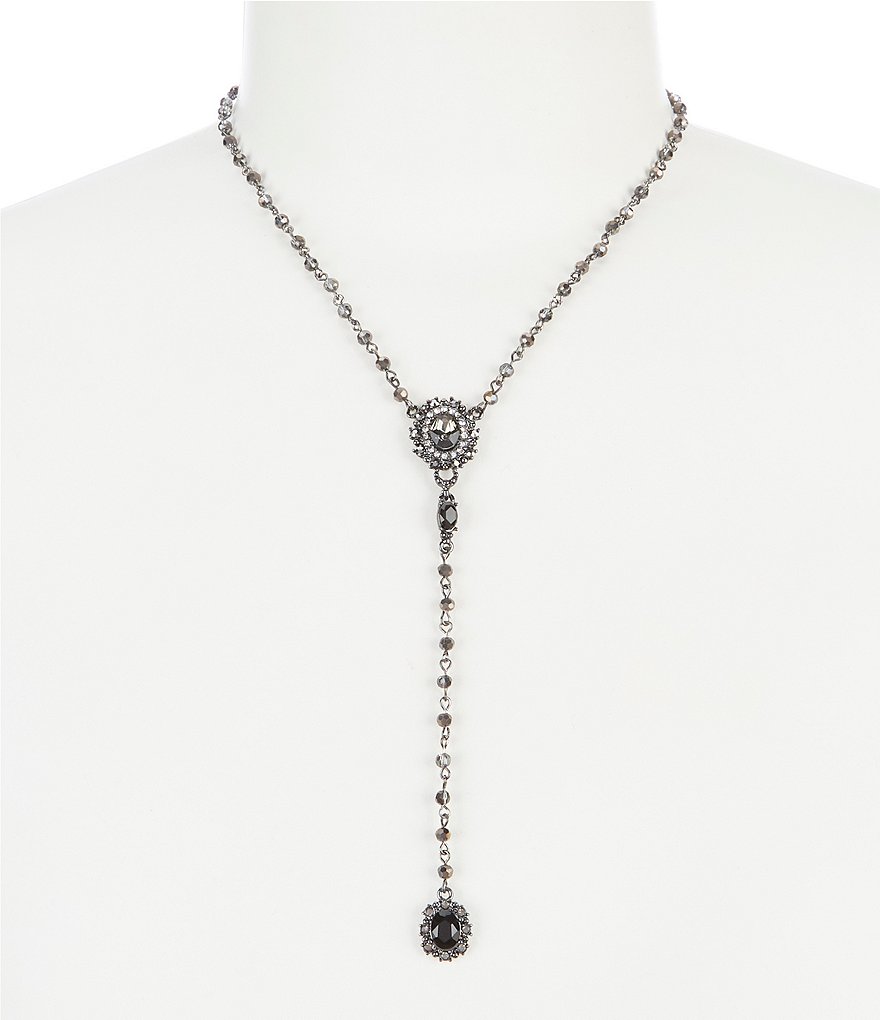 Marchesa Long Y Necklace