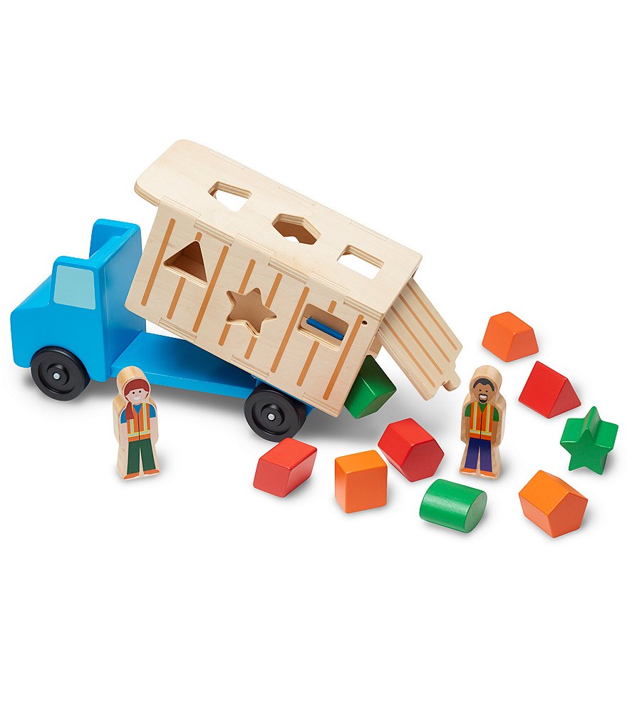 Melissa & Doug Block Dump Truck