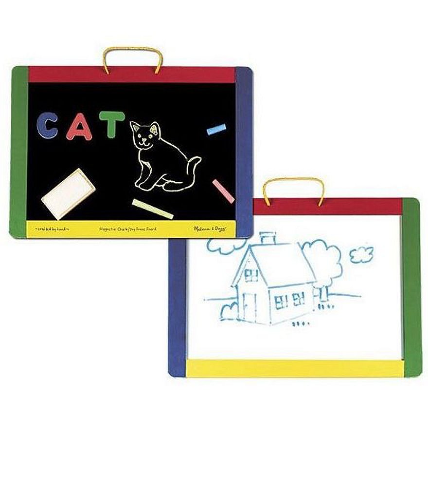 Melissa & Doug Magnetic Chalkboard/Dry-Erase Board