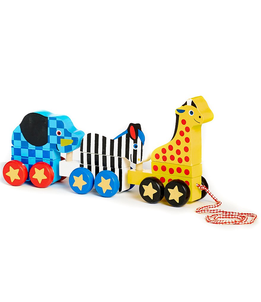 Melissa & Doug Pull-Along Zoo Animals